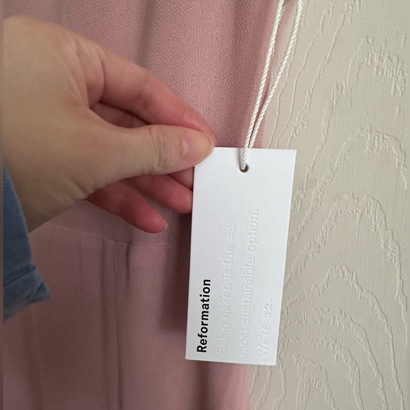 Reformation Blush Evelyn Dress - Picture 7 of 7